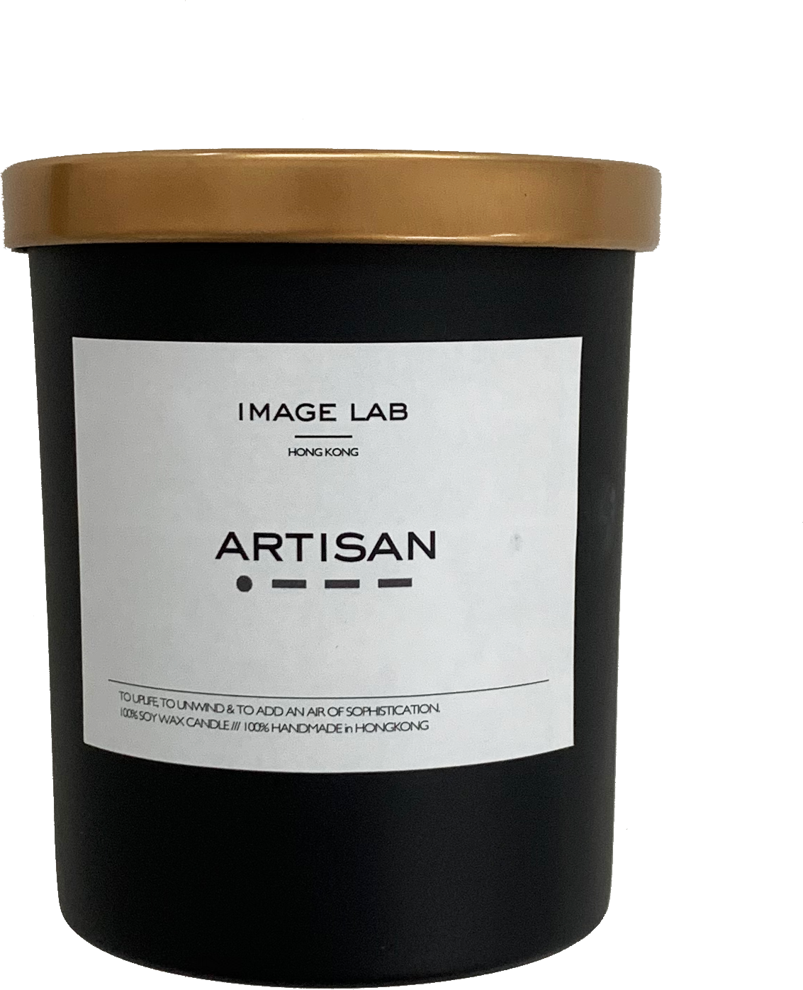 Image Lab Black Candle with Cover 220g