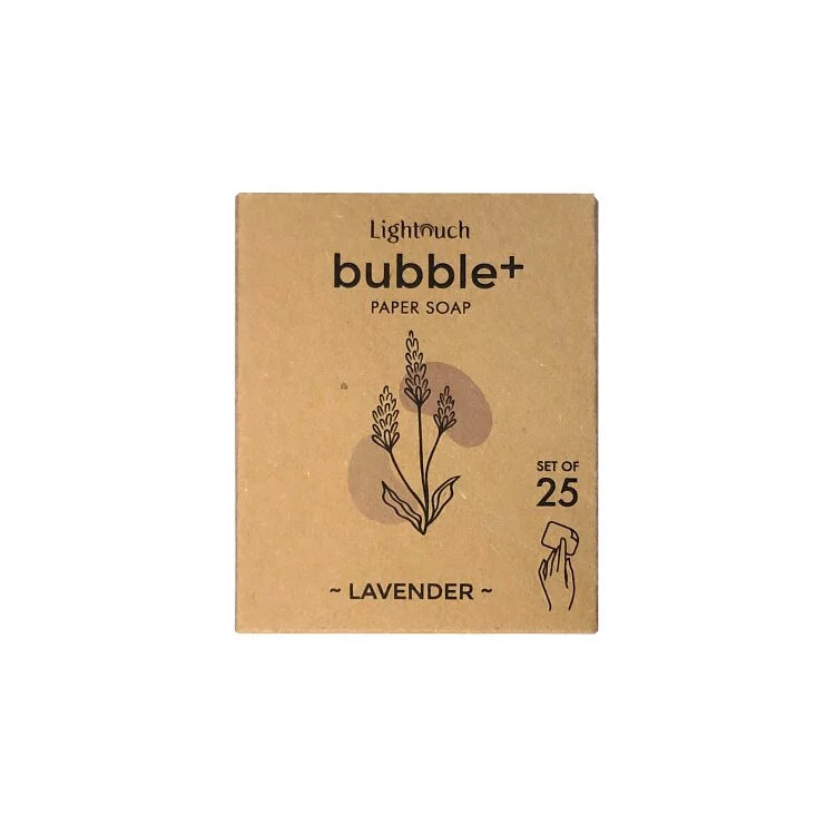 Light Touch Bubble+ Soap Paper - 3 Fragrances
